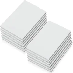 Ctosree 12 Pcs Gray Carve Block Rubber Carving Block 4 x 6 Inches Engraved Linoleum Blocks for Printmaking DIY Soft Rectangle Rubber Stamp Kit for Print Craft Projects Beginners Experienced