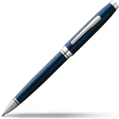 Blue Lacquer Ballpoint Pen