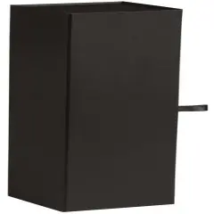 Pack/3: Black Magnetic Closure Wine Gift Box - 3-1/8 x 3-1/4 x 13" (1 Bottle)