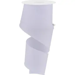 2.5" Crystal Shine Ribbon: White (10 Yards)