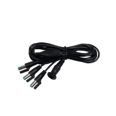 Lemax Expansion Cable - Type-L To Type-U - 3 Head - Black
