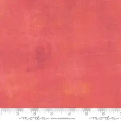 Pink Grunge Basics Salmon 44"/45" Per Yard