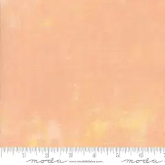 Orange Grunge Basics Peach Nectar 44"/45" Per Yard
