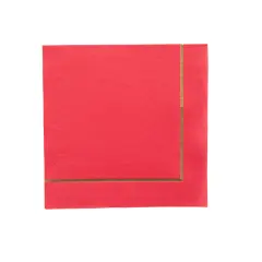 CHERRY RED SIGNATURE LARGE NAPKINS