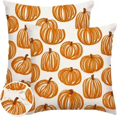 Outdoor Pillow Covers 20x20 Set of 2 Waterproof