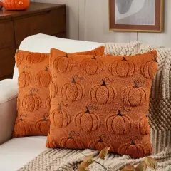 Autumn Burnt Orange Pumpkin Harvest