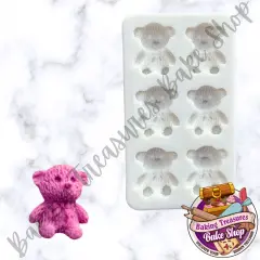 Fuzzy Wuzzy Bears Silicone Mold