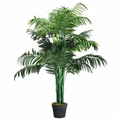 3.5-Feet Artificial Areca Palm Decorative Silk Tree with Basket In/Outdoor Home