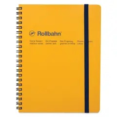 Delfonics Rollbahn Classic Spiral Notebook - Yellow, A5