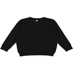 LAT&reg; Youth Elevated Fleece Crew BLACK