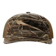 Richardson&reg; Five Panel Printed Trucker Cap Realtree Max