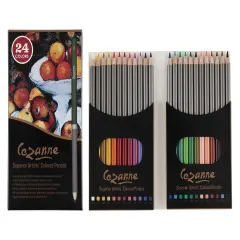 Creative Mark Cezanne Premium Colored Pencils MultiColor Set of 24 - Highly-Pigmented Drawing Pencils - Coloring Pencils for Drawing, Blending, Coloring, and More