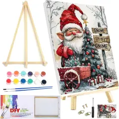 Christmas Paint by Numbers Kit - 9.45x11.8 Inch