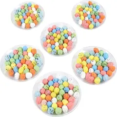 Mini Easter Eggs for Crafts, Foam Eggs for DIY Projects and Easter Decor (216 Pack)
