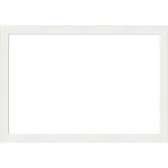 Vanity White Narrow Framed Dry Erase Magnetic Board