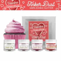 Gift Set - Valentine's Day Variety Edible Glitter Gift Set - 4PC Set
