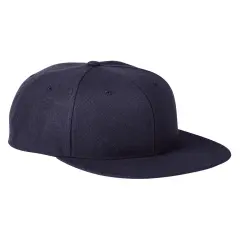 Big Accessories&reg; Flat Bill Sport Cap NAVY/ NAVY