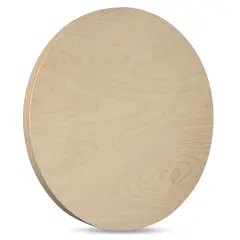 American Easel Cradled Round Birch Painting Panel - 30" Dia. x 7/8" D