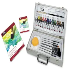 RZEN-WAT8301 | Essentials&trade; 29pc Watercolor Paint Zen Brush Travel Art Set