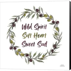 Olive Grove I by Laura Marshall 12" x 12" Canvas Wall Art