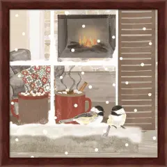 Hot Chocolate Season II by Tara Reed 13" x 13" Framed Wall Art