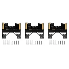 Gardenised Shoe Cleaner and Boot Scraper, Portable or Floor-Mounted Scrubbing Brush for Indoor and Outdoor Use, All Weather Boot Cleaner - Removes Mud, Snow and Sand