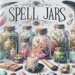 Halloween Spell Jar Diamond Painting Kits - 12x16 Inch