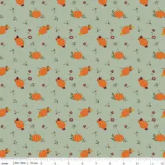 Pumpkins in Hazy (c16192-hazy) | The Awe of Autumn | Sandy Gervais | Riley Blake