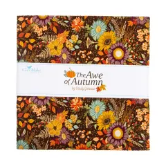 The Awe of Autumn 10" Square Pack (Layer Cake / 10" Stacker) by Sandy Gervais for Riley Blake (10-16190-42)