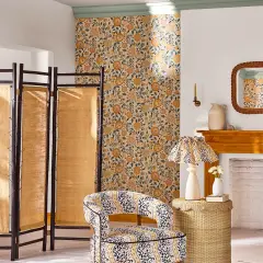 Cath Kidston Strawberry Garden Yellow Wallpaper