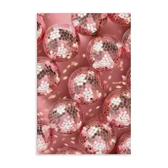 Stupell Industries Disco Ball Shimmer Pattern Canvas Design by LSR Design Studio