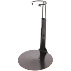 Kaiser 1075 Black Adjustable Doll Stand, fits 3.5 to 5 inch Dolls or Action Figures, waist width adjusts from 0.625 to 0.75 inches
