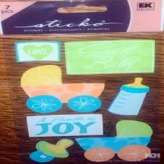 Sticko Sweet Baby Glitter Stickers