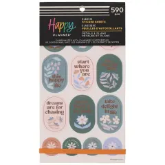 Happy Planner Sticker Value Pack 30/Sheets-Petals and Plans