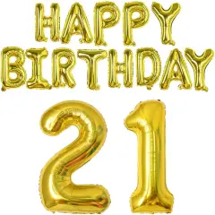 Happy Birthday Balloon Banner 40 inch