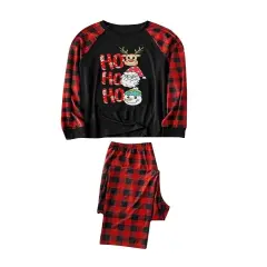 Christmas Outfits Plaid Xmas Sleepwear Sets