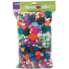Pound of Poms&reg;, Assorted Colors & Sizes, 1 lb.