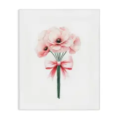 Stupell Industries Pastel Bouquet with Bow Canvas Wall Art Design by Amanda Greenwood