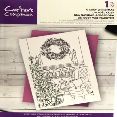 Crafter's Companion A Cosy Christmas Clear Acrylic Stamp