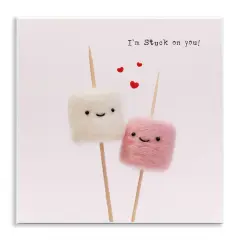 Stupell Industries Cute Stuck On You Wall Plaque Art Design by Lemon and Sugar