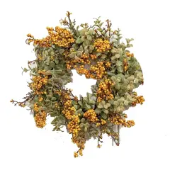 Pebble Creek Candle Ring 6" Mustard