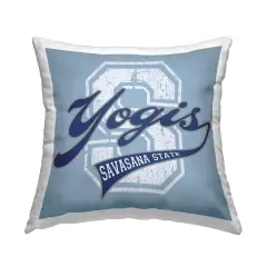 Savasana State Yogis Decorative Printed Throw Pillow Design by Spirit Animals/Life Is High, 18 x 7 x 18