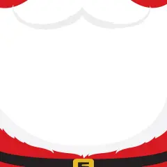 Great Papers! Holiday Stationery Letterhead, Santas Beard, 8.5"x11", Printer Friendly, 80 sheets