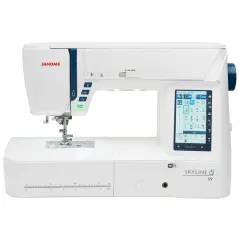 Janome Skyline S9 Embroidery Quilting and Sewing Machine