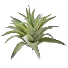 Artificial Succulent Large Green Aloe Elgonica Succulent Pick by Succulent Superstore, 1 pcs