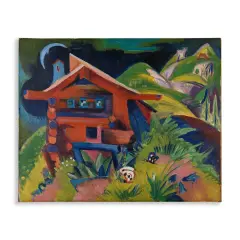 Stupell Industries Kirchner Landscape Cabin Canvas Wall Art Design by one1000paintings