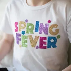 Glitter Heat Transfer - 12" - Lavender