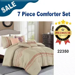 Ketifa 7 Pieces Comforter Set