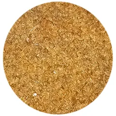 Wissmach Frit Medium Cinnamon Transparent 96-12 1Lb. Jar 96 COE