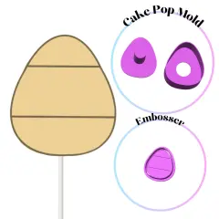 Candy Corn Cake Pop Mold / Pushers